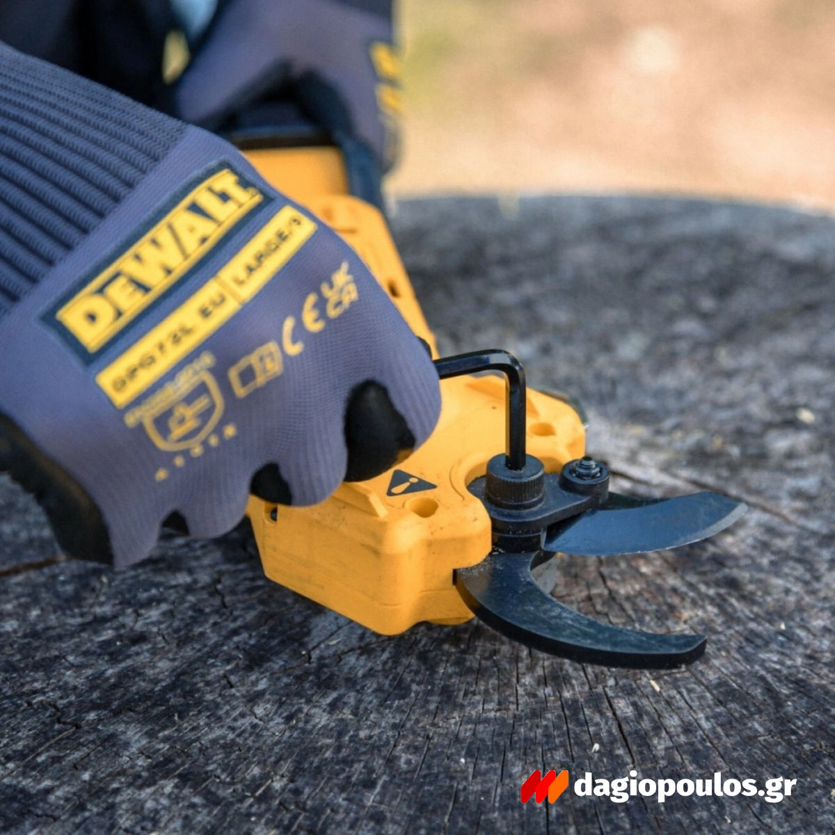 DeWalt DCMPP569N-XJ Τηλεσκοπική Ψαλίδα Κλαδέματος (Κλαδευτήρι) Μπαταρίας 18V Li-Ion SOLO