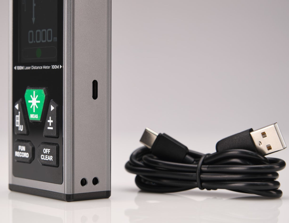 HelixPower DUALSABER Green Μετρητής Αποστάσεων Laser Διπλής Δέσμης 100mtr-200mtr