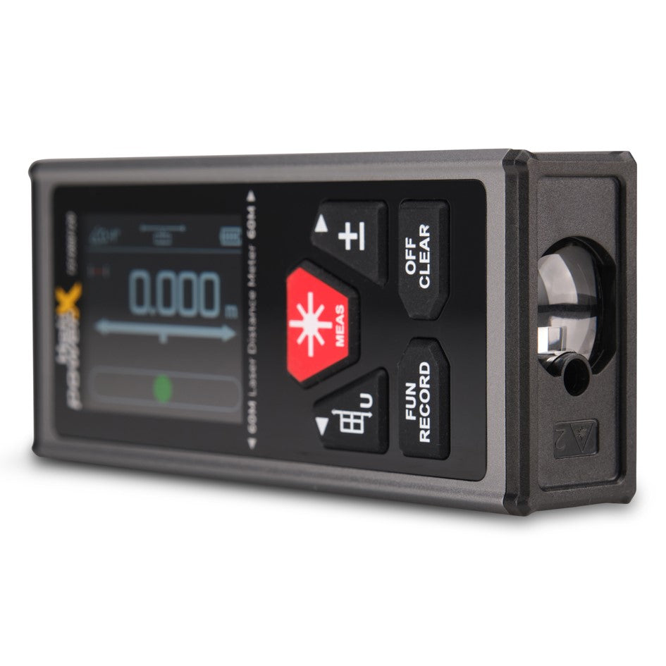 HelixPower DualSABER Red Μετρητής Αποστάσεων Laser Διπλής Δέσμης 60mtr 120mtr