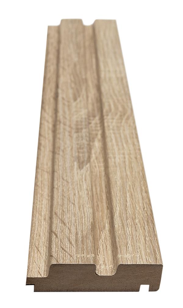 Πηχάκι Διπλό - Τελείωμα Για 3D Wall Panel MDF Beat ST 50150 Sonoma Oak 16mm x 77mm x 2750mm
