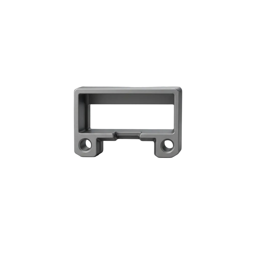 Βάση Στερέωσης Κουπαστής Τοίχου 25mm x 60mm Για Κολώνες 50mm x 50mm