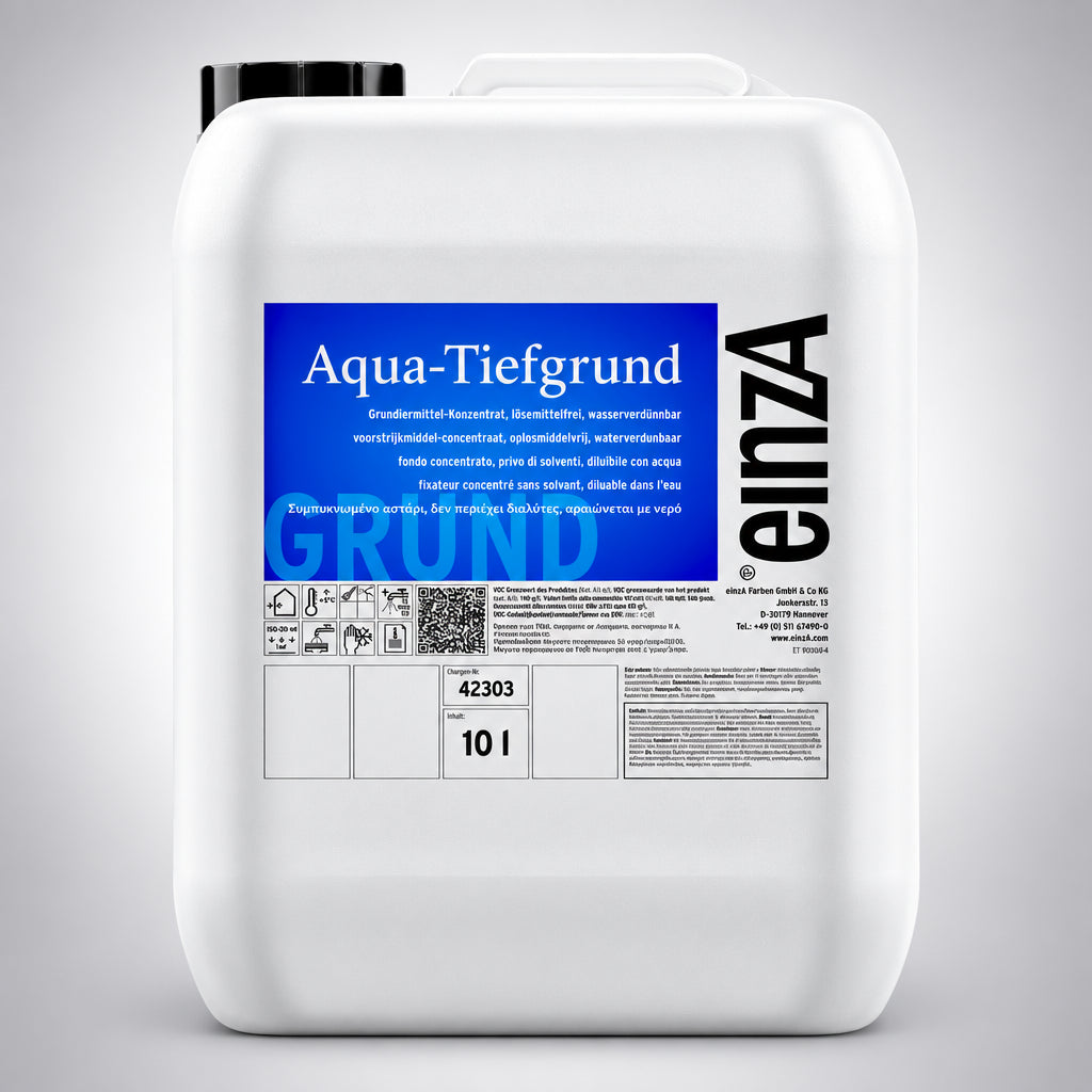 einzA Aqua-Tiefgrund Αστάρι Τοιχοποιίας - Δομικών Συμπυκνωμένο Νερού