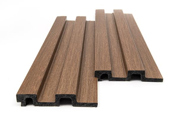 3D PS Wall Panel Residence 07 Classic Oak Με Πηχάκια 122x21x2900mm