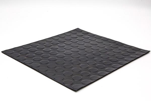 Δάπεδο Καουτσούκ 9004 Stud Τάπα 3mm 1.2m