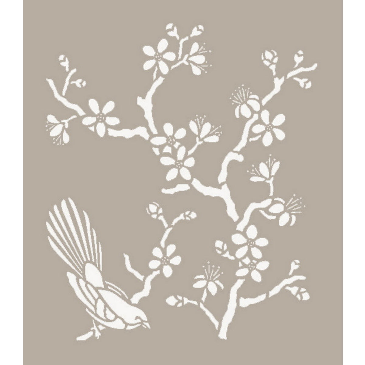 Fleur Stencil 71615 Inter. Design 6 Διακόσμηση Τοίχου 35*40cm
