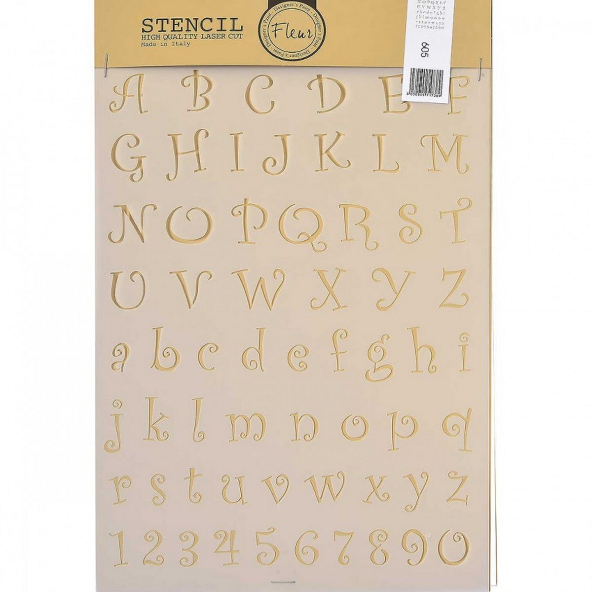 Fleur Stencil 71738 Διακόσμηση Τοίχου 21*29,7cm