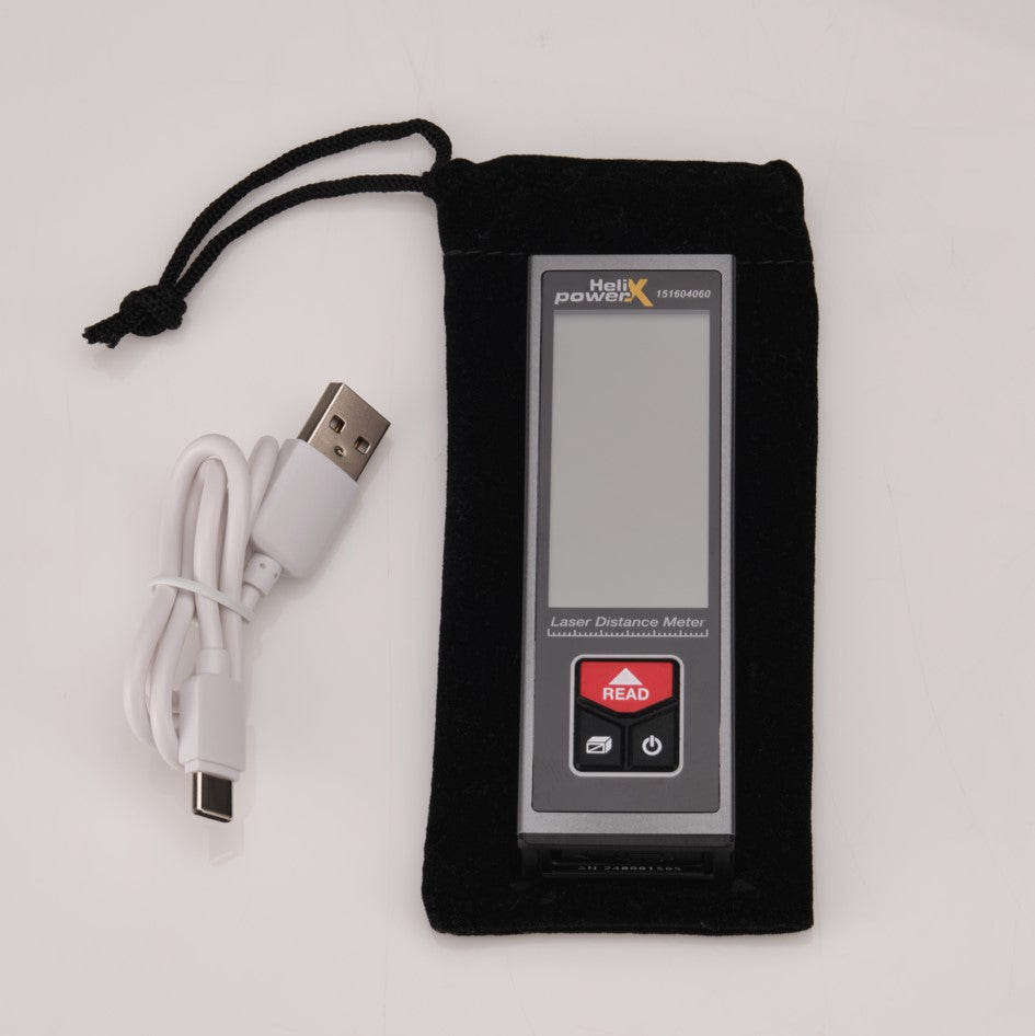 HelixPower LMINI Μετρητής Αποστάσεων Laser 60mtr