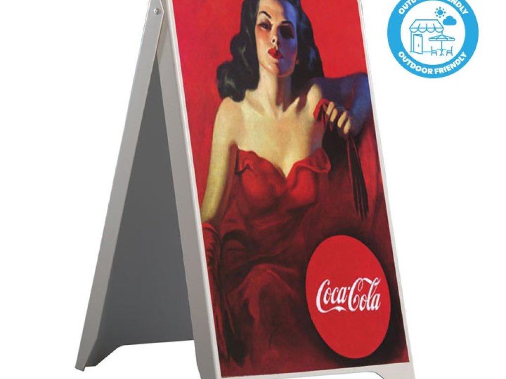 Επιδαπέδιο σταντ τύπου Λ ανέβασε το LOGO σου