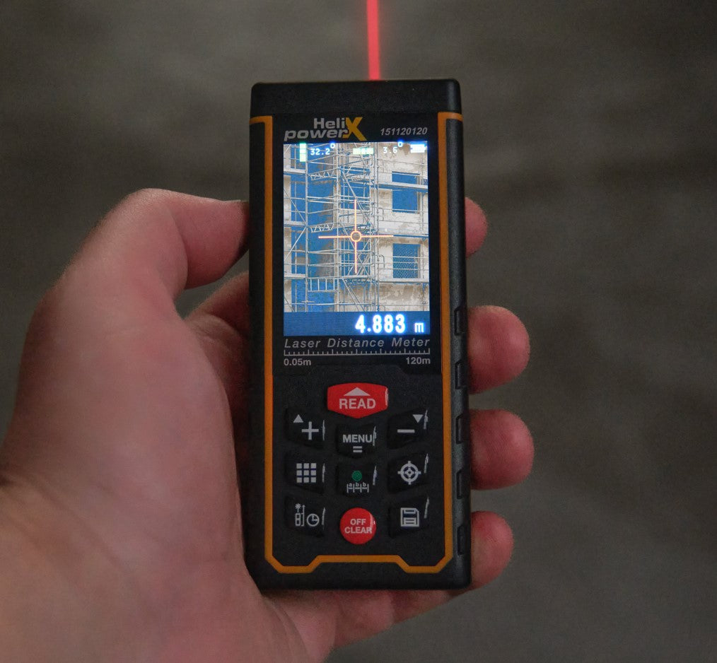 HelixPower Sniper Μετρητής Αποστάσεων Laser 120mtr Με Κάμερα