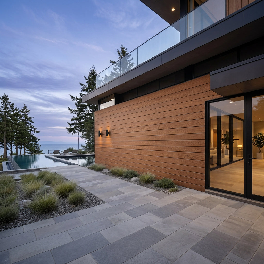 WPC Wall Cladding Premium Πηχάκια Επένδυσης Wood 75150 12.5cm x 2900cm