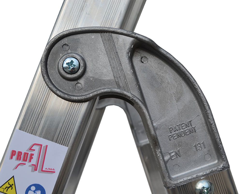 Profal XMAX 85 Ενισχυμένη Επαγγελματική Σκάλα Αλουμινίου Με Σκαλοπάτι 85mm