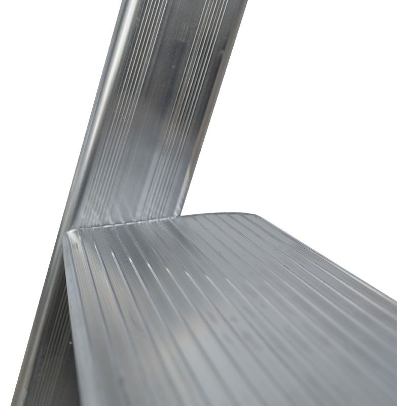 Profal XMAX 110 Ενισχυμένη Επαγγελματική Σκάλα Αλουμινίου Με Σκαλοπάτι 110mm