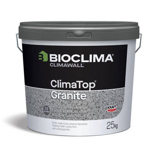Bioclima ClimaTop Granite Ακρυλικό Παστώδες Διακοσμητικό Τελικό Επίχρισμα | dagiopoulos.gr