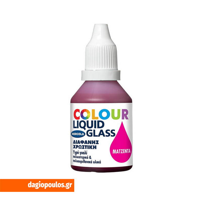 Evochem Mercola Liquid Glass Colour Χρωστικές Υγρού Γυαλιού | dagiopoulos.gr
