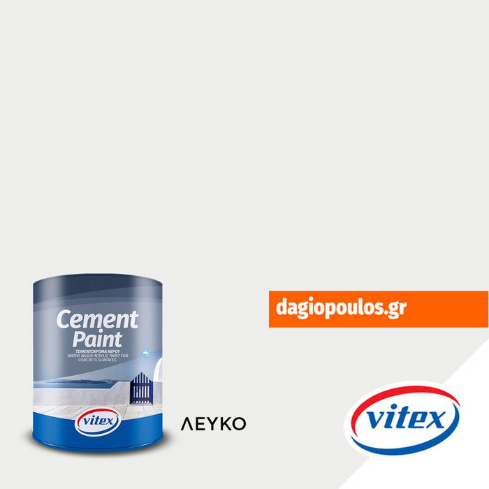 Vitex Cement Paint Ακρυλικό Τσιμεντόχρωμα Νερού Εξωτερικής Χρήσης