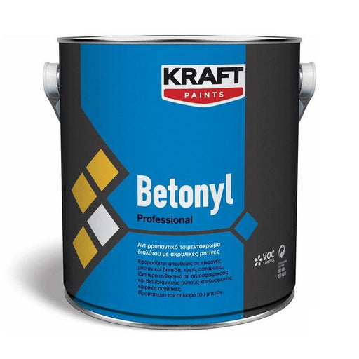 Kraft Betonyl Τσιμεντόχρωμα Διαλύτου 3Ltr