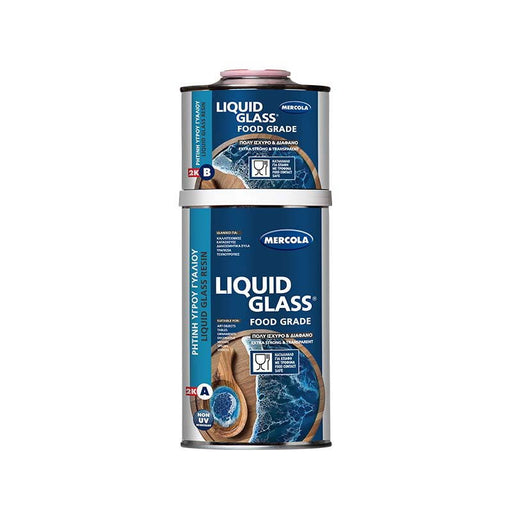 Mercola LIQUID GLASS FOOD GRADE Διάφανη Ρητίνη Υγρού Γυαλιού Κατάλληληλη για Επαφή με Τρόφιμα Dagiopoulos.gr