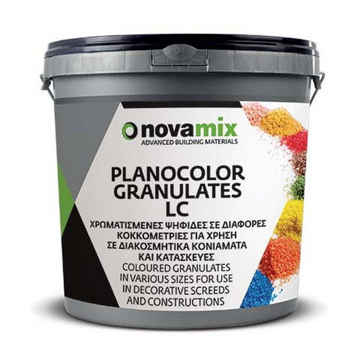 Novamix Planocolor Granulates LC Έγχρωμες Συνθετικές Ψηφίδες 5kgr
