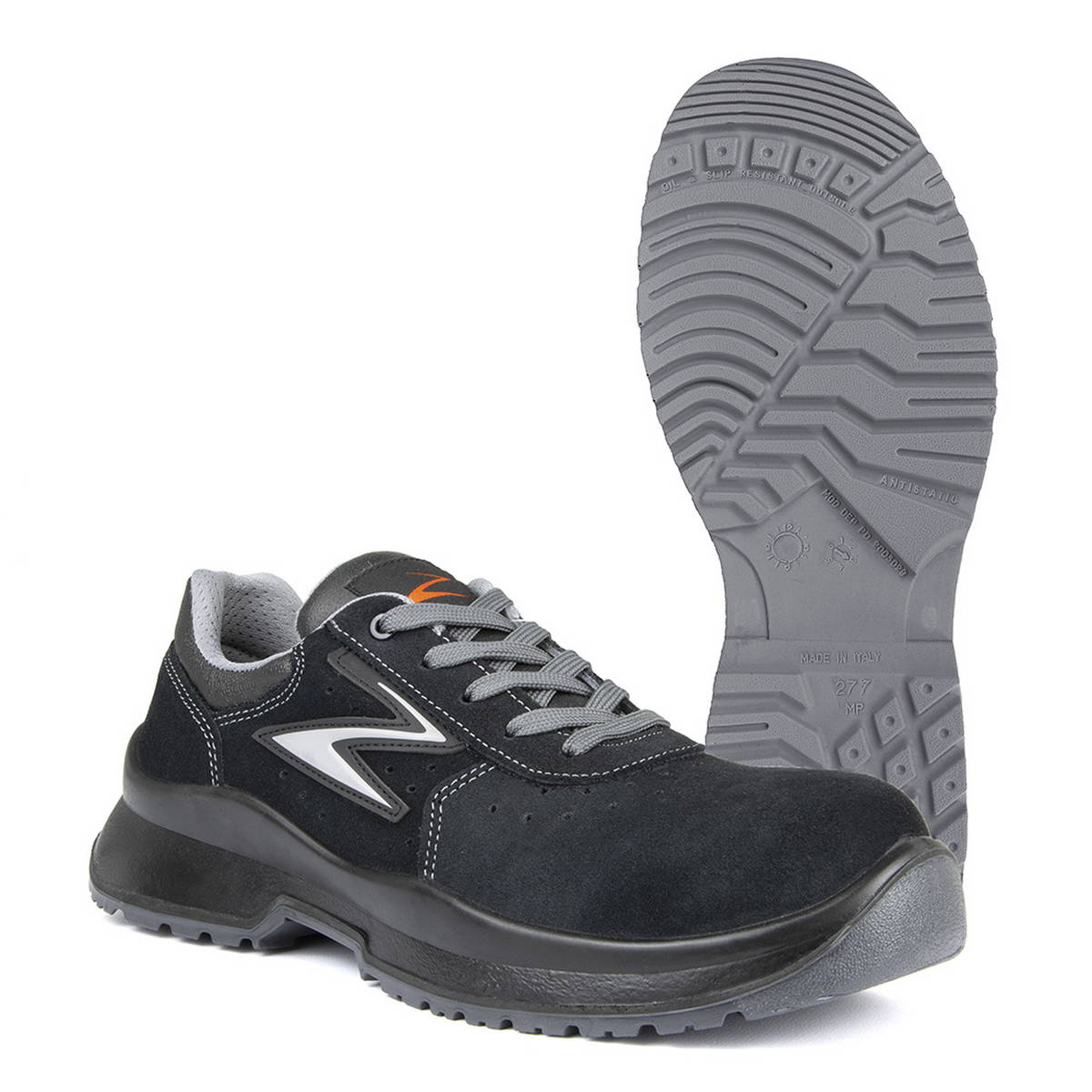 Pezzol Max S1P Παπούτσια Ασφαλείας Εργαζομένων Χαμηλά Με Προστασία Ιταλίας