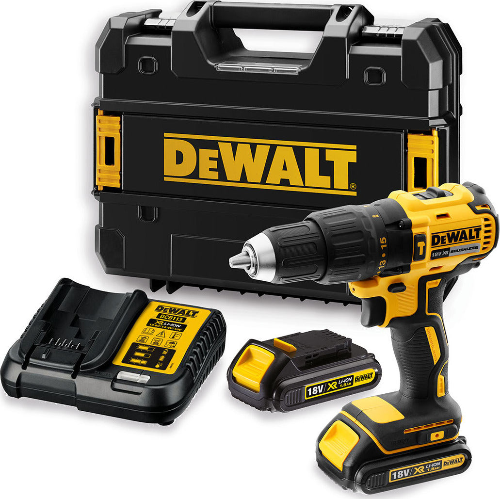 Dewalt DCD778S2T Κρουστικό Δραπανοκατσάβιδο Μπαταρίας 18V 2x1.5Ah | Dagiopoulos.gr