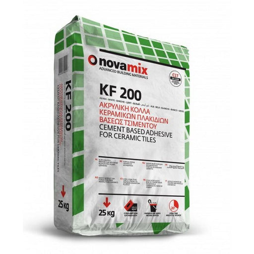 Novamix KF 200 Τσιμεντοειδής Κόλλα Πλακιδίων C1T | dagiopoulos.gr