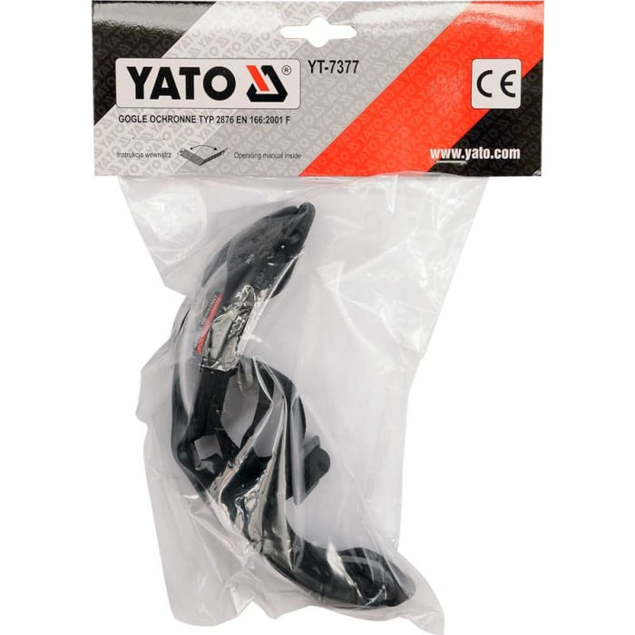 Yato YT-7377 Γυαλιά Προστασίας Εργαζομένων Διαφανή Κλειστού Τύπου | Dagiopoulos.gr
