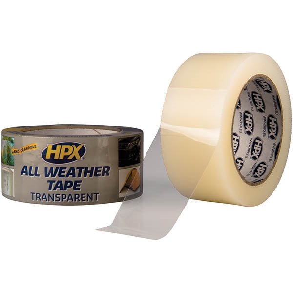 HPX All Weather Tape tape Επισκευής & Θερμοκηπίων 48mmx5mtr ΔΙΑΦΑΝΗΣ