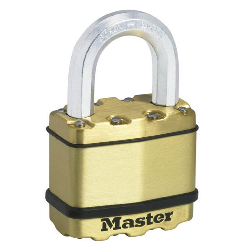 Master Lock M1BEURD Excell Λουκέτο Υψίστης Ασφαλείας Με Ορειχάλκινο Φινίρισμα 45mm