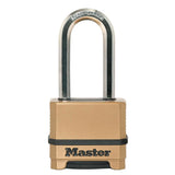 Master Lock M175EURDLH Excell Λουκέτο Υψίστης Ασφαλείας Συνδυασμού Με Ορειχάλκινο Φινίρισμα 56mm