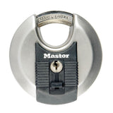 Master Lock M50EURD Excell Λουκέτο Υψίστης Ασφαλείας Δίσκος Ανοξείδωτος 80mm