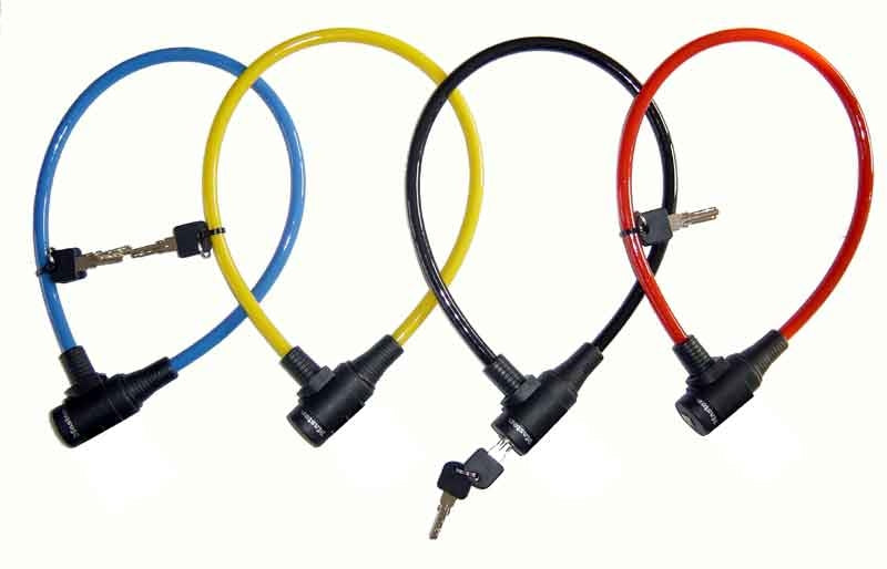 Master Lock Κλειδαριά Ποδηλάτου Συρματόσκοινο Με Κλειδί 8mm x 65cm