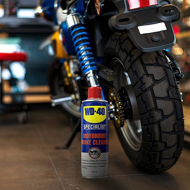 WD40 Specialist Motorbike Brake Cleaner Καθαριστικό Φρένων Μοτοσυκλέτας 500ml