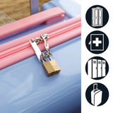 Master Lock 130QΣυ λογή Λουκέτο Ορειχάλκινα 30mm Σετ 4 Τεμ Με Ίδιο Κλειδί