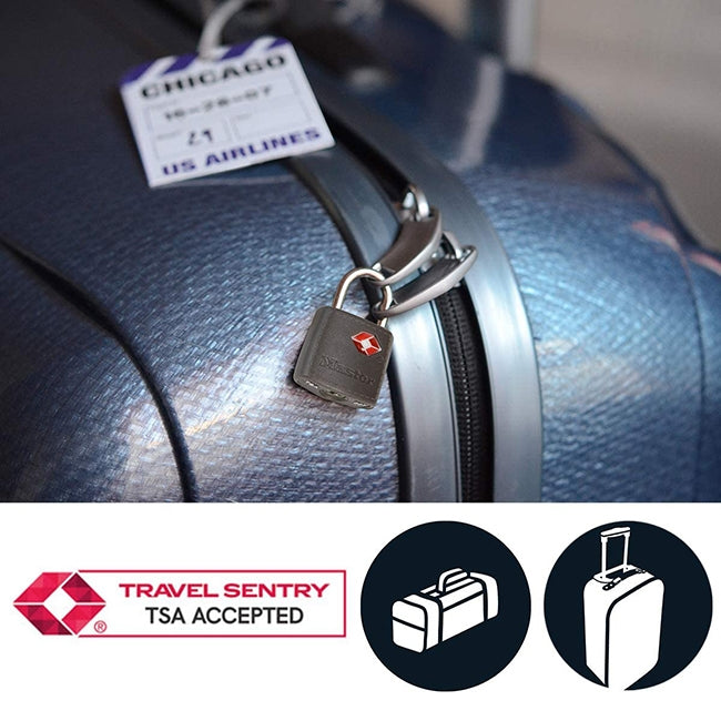 Master Lock 4688ΕURD Λουκέτο Αποσκευών Με Συνδυασμό 3 ψηφίων Ειδικό Για ΗΠΑ (TSA) 30mm