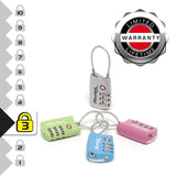 Master Lock 4688ΕURD Λουκέτο Αποσκευών Με Συνδυασμό 3 ψηφίων Ειδικό Για ΗΠΑ (TSA) 30mm