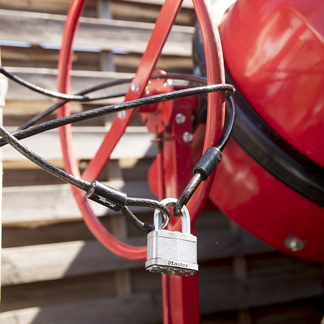 Master Lock 49EURD Ατσάλινο Συρματόσχοινο Με Επένδυση Βινυλίου 10mm x 3mtr