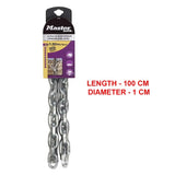 Master Lock 8019EURD Αλυσίδα Ατσάλινη Με Επένδυση Βινυλίου 10mm x 100cm