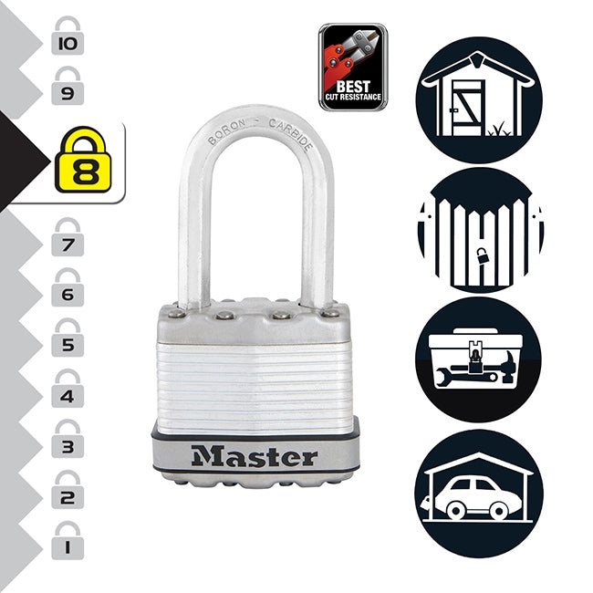 Master Lock M1EURDLF Excell Λουκέτο Υψίστης Ασφαλείας 45mm
