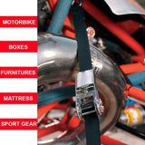 Master Lock 3108EURDAT Ιμάντας Πρόσδεσης Φορτίου Με Καστάνια 5m x 25mm