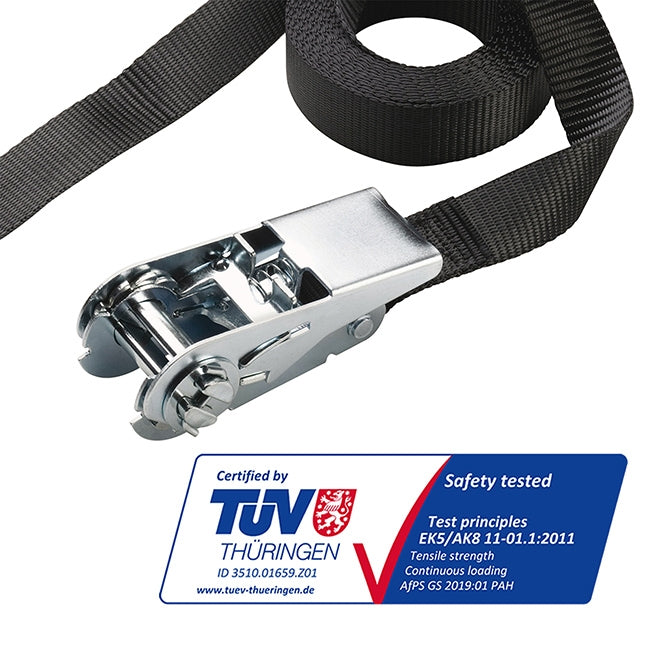 Master Lock 3108EURDAT Ιμάντας Πρόσδεσης Φορτίου Με Καστάνια 5m x 25mm