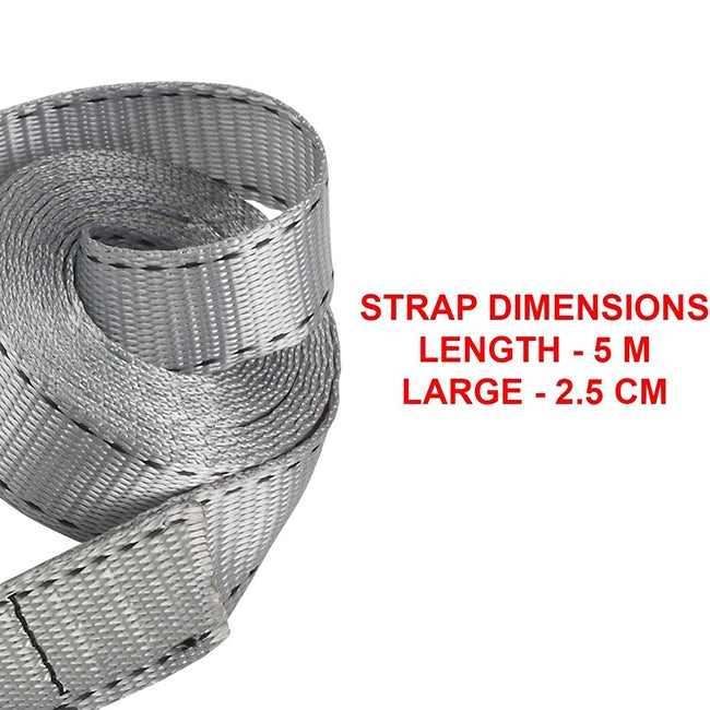 Master Lock 3112EURDAT Ιμάντας Πρόσδεσης Φορτίου Με Πόρπη Ασφαλείας 5m x 25mm