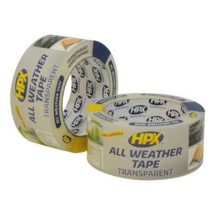 HPX All Weather Tape tape Επισκευής & Θερμοκηπίων 100mmx25mtr ΔΙΑΦΑΝΗΣ