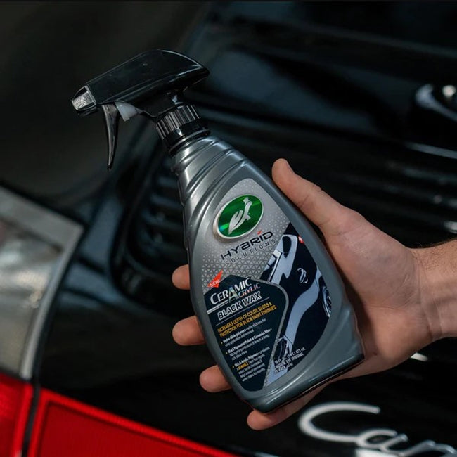 Turtle Wax Ceramic Acrylic Black Κερί Σε Σπρέι Για Μαύρα Τμήματα Αυτοκινήτου 500ml