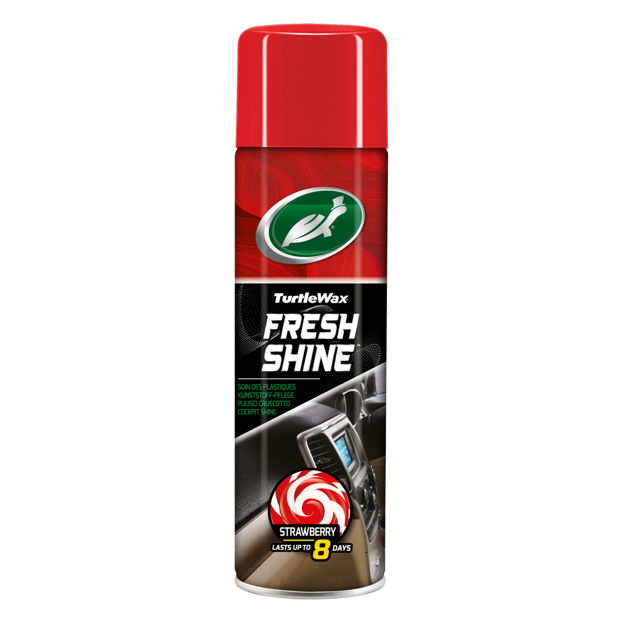 Turtle Wax Fresh Shine Strawberry FG7627 Spray Γυαλιστικό Ταμπλό 500ml
