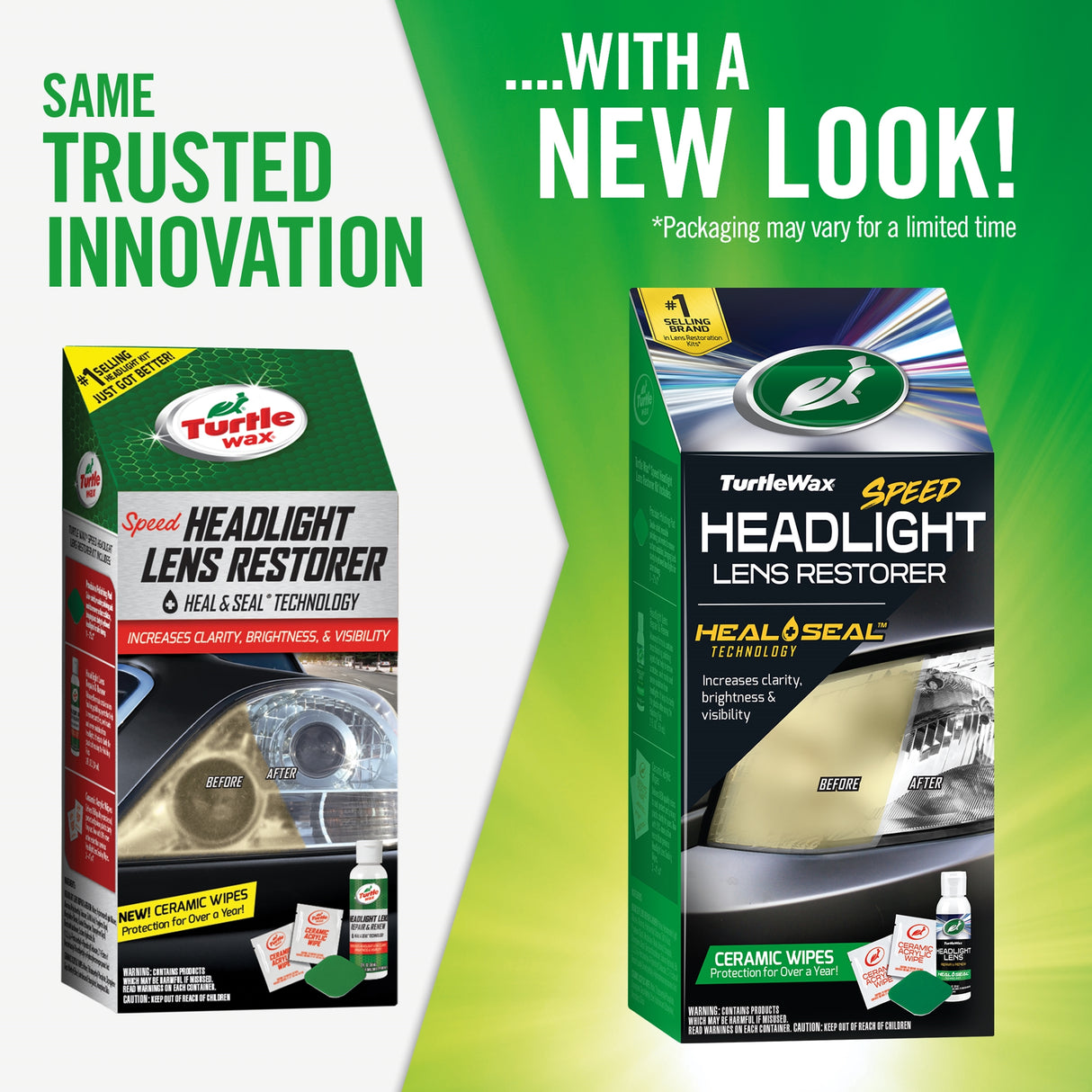 TURTLE WAX Speed Headlight Lens Restorer X6 Σύστημα Επιδιόρθωσης Φαναριών