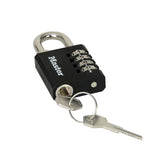 Master Lock 7641EURDBLK Λουκέτο Ασφαλείας Με Κλειδί & Συνδυασμό 40mm