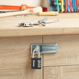 Master Lock 7641EURDBLK Λουκέτο Ασφαλείας Με Κλειδί & Συνδυασμό 40mm