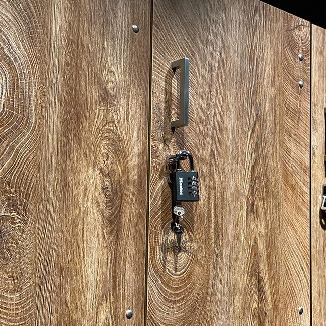 Master Lock 7641EURDBLK Λουκέτο Ασφαλείας Με Κλειδί & Συνδυασμό 40mm