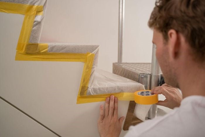 HPX Gold Χαρτοταινία Βαφής Washi Για Ευαίσθητες Επιφάνειες Κίτρινη 30mm x 45mtr