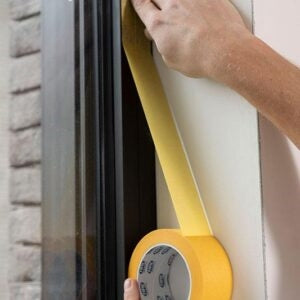 HPX Gold Χαρτοταινία Βαφής Washi Για Ευαίσθητες Επιφάνειες Κίτρινη 36mmx45mtr